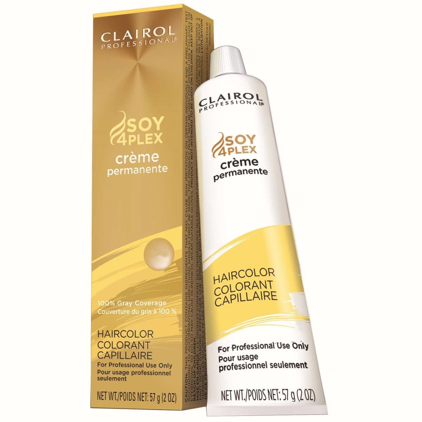 Clairol Soy Creme Permanente 7G Medium Gold Blonde