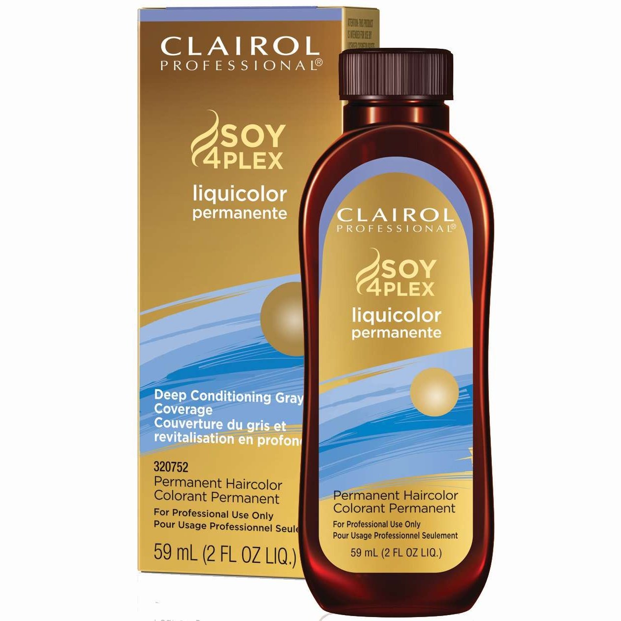 Clairol Soy Liquicolor Permanente 4Aa37D Light Ultra Cool Brown 2 Oz