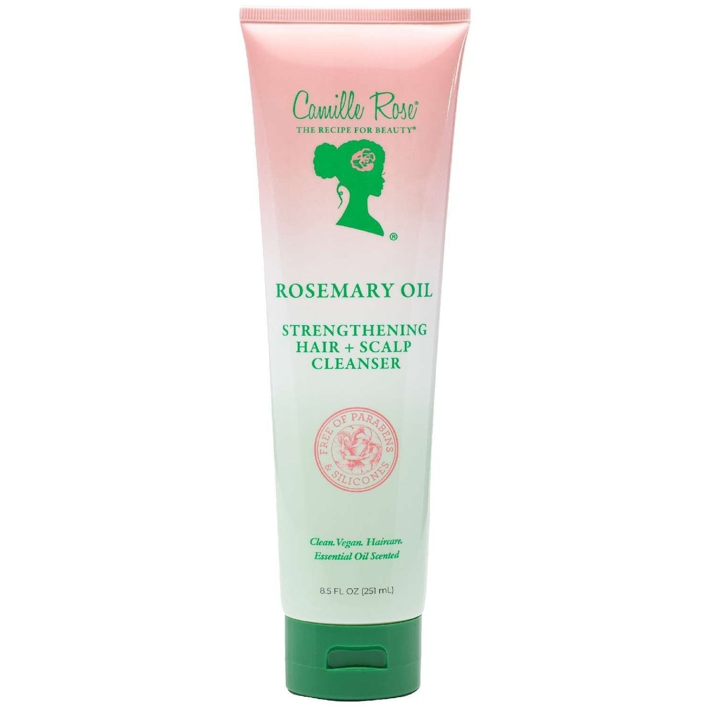 Camille Rose Rosemary Oil Hair Scalp Cleanser 8.5 Oz