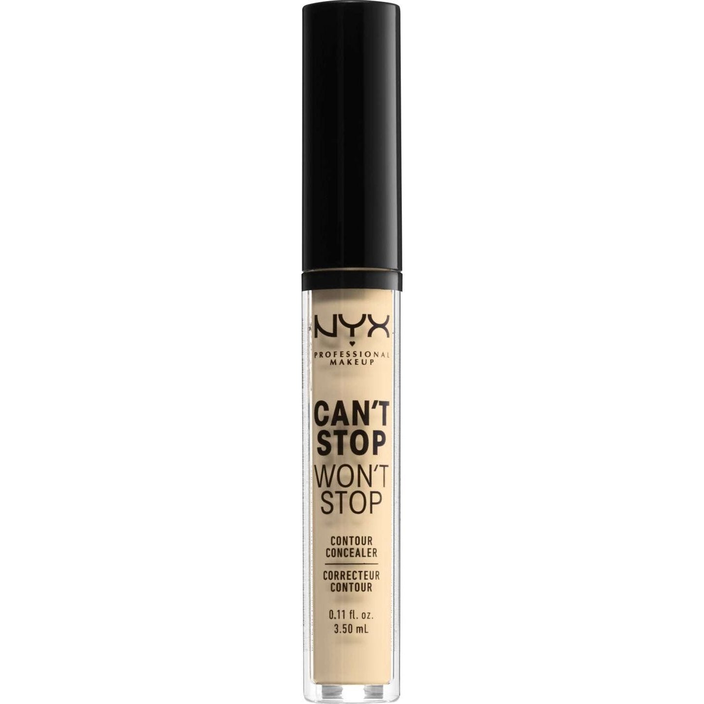 NYX Cant Stop Wont Stop Contour Concealer 1 - Pale 0.11 Fl Oz