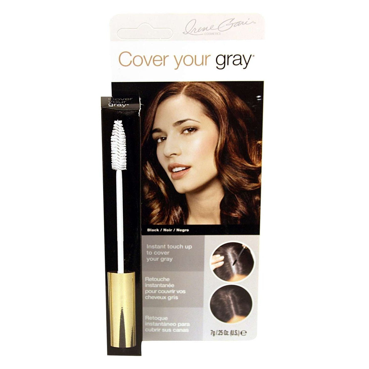 Cover Your Gray Hair Mascara Black
