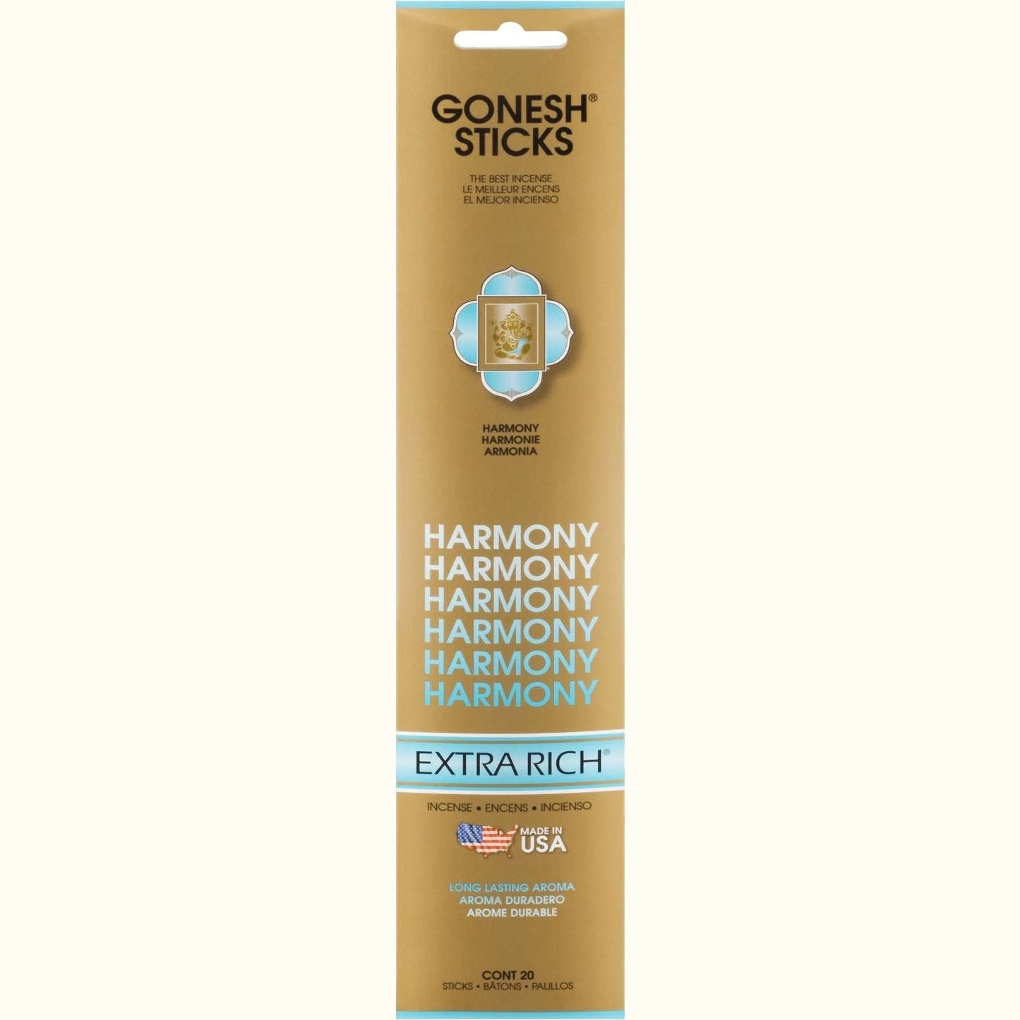 Gonesh Stick Extra Rich Harmony 20 Piece
