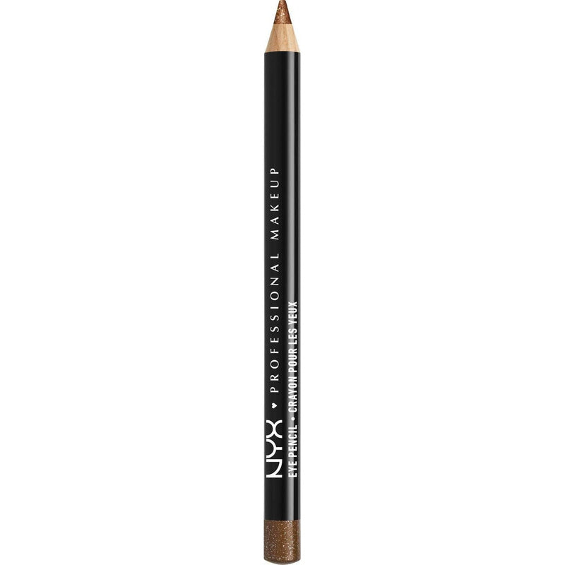 NYX Slim Eye Pencil 932 Bronze Shimmer on white background