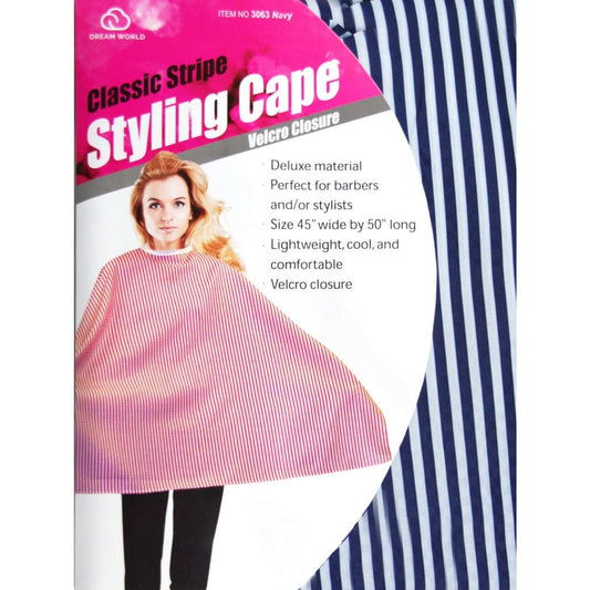 Dream Salon Wear -Styling Cape Stripe
